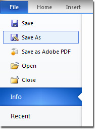 Lưu tệp dưới dạng PDF với Microsoft Office