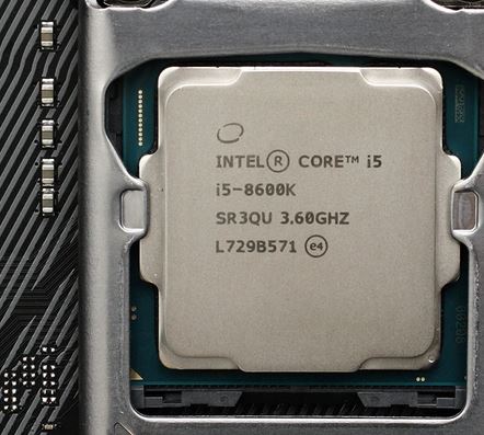 CPU Core I5 8600K