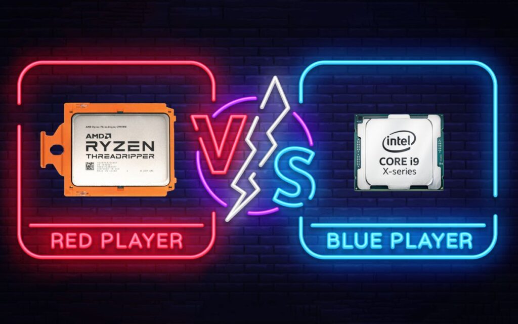 so sánh AMD và intel