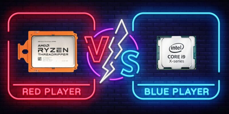 so sánh AMD và intel